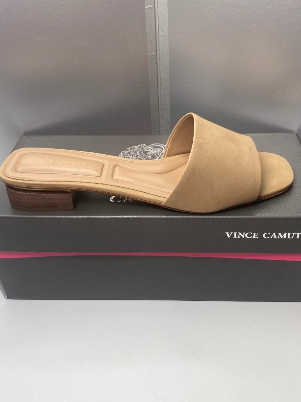 Vince Camuto Cheleah Tortilla Slide Sandals Size 8M NIB - Picture 4 of 16
